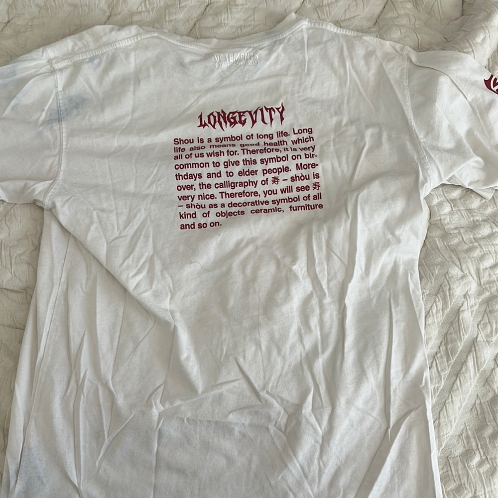 vetemens tshirt 2020